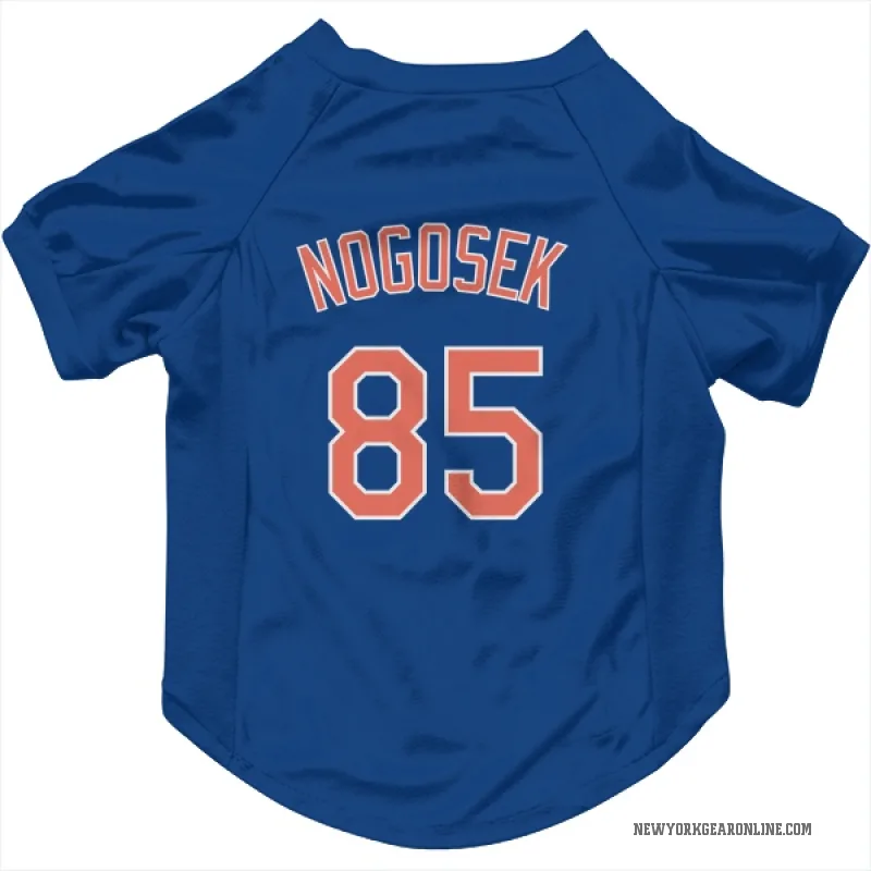 Stephen Nogosek  Royal New York Mets  Cat & Dog Pet Jersey