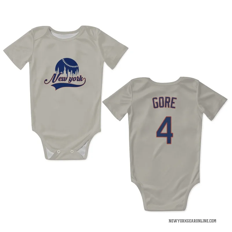 Terrance Gore  Cream New York Mets  Newborn & Infant Bodysuit