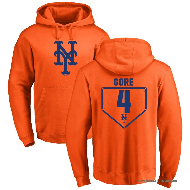 Terrance Gore Youth Orange New York Mets Branded RBI Pullover Hoodie -
