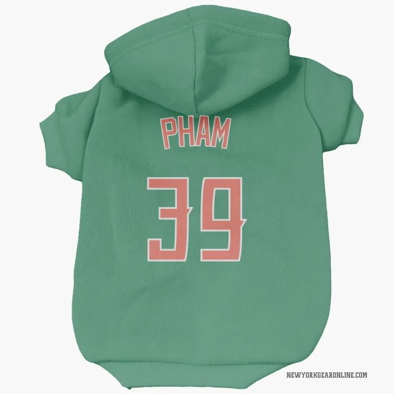 Tommy Pham  Green New York Mets  Cat & Dog Pet Hoodie