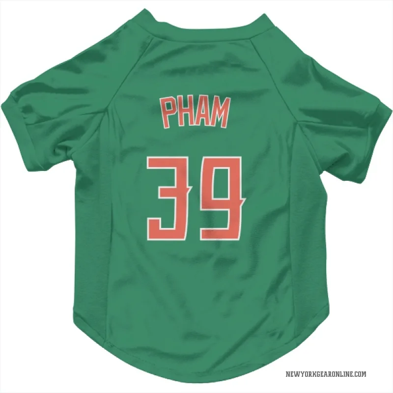 Tommy Pham  Green New York Mets  Cat & Dog Pet Jersey