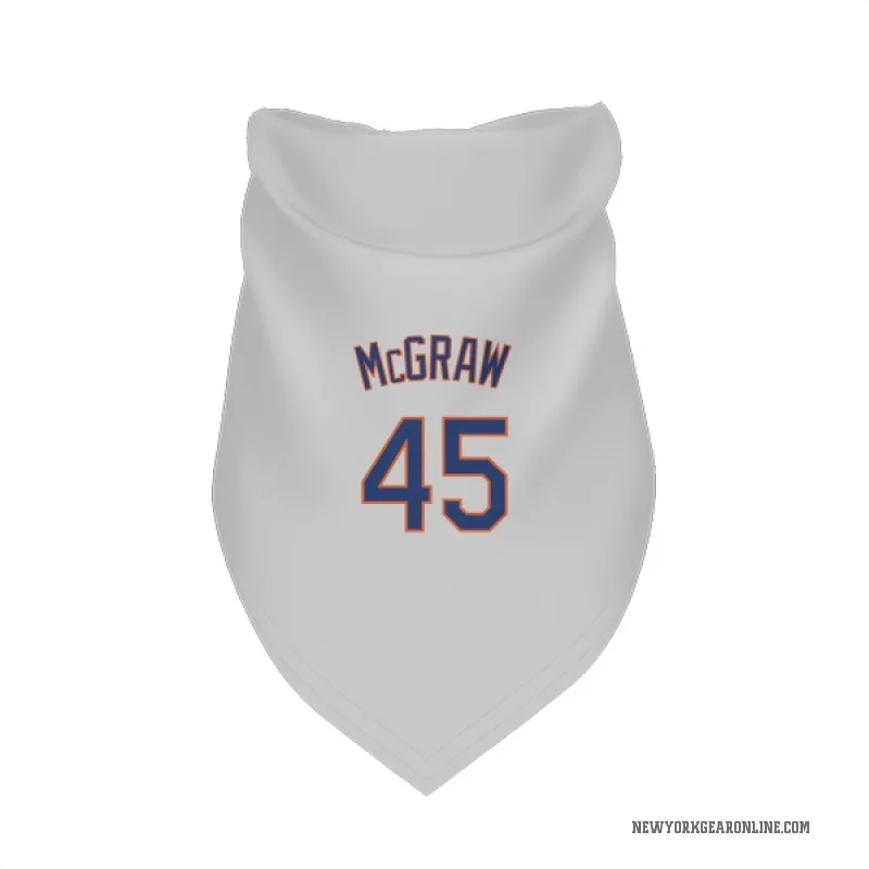 Tug McGraw  Gray New York Mets  Cat & Dog Pet Bandana