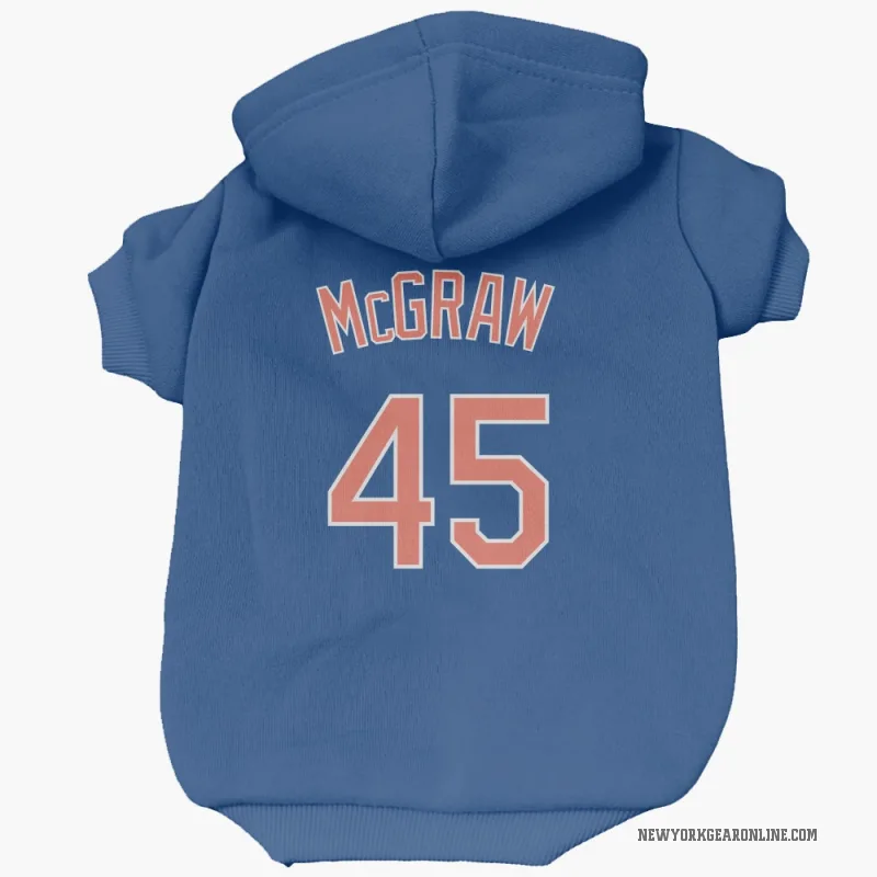 Tug McGraw  Royal New York Mets  Cat & Dog Pet Hoodie