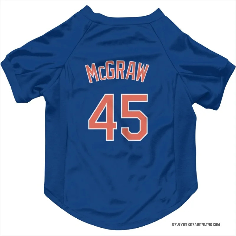 Tug McGraw  Royal New York Mets  Cat & Dog Pet Jersey
