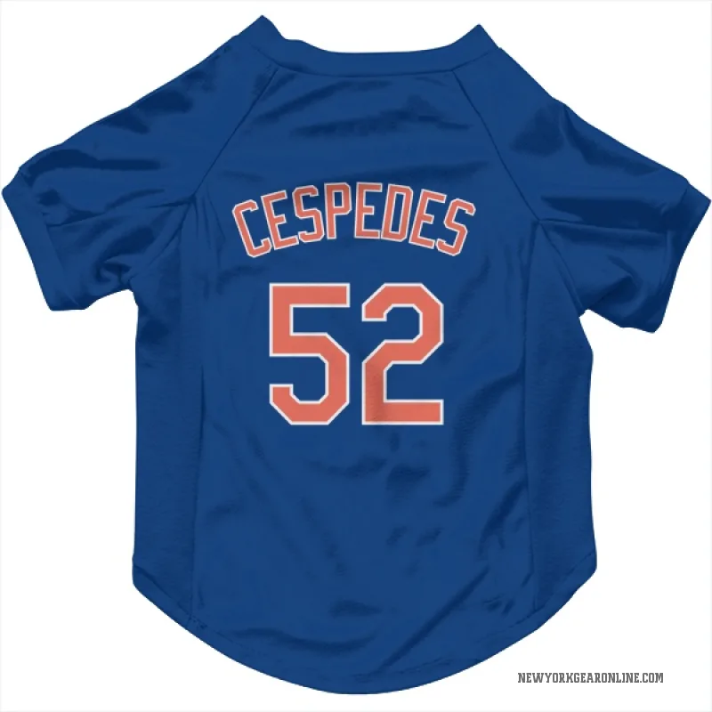 Yoenis Cespedes  Royal New York Mets  Cat & Dog Pet Jersey