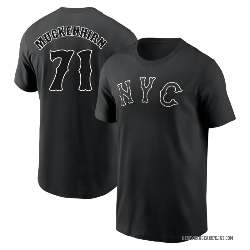 Zach Muckenhirn Youth Black New York Mets 2024 City Connect T-Shirt