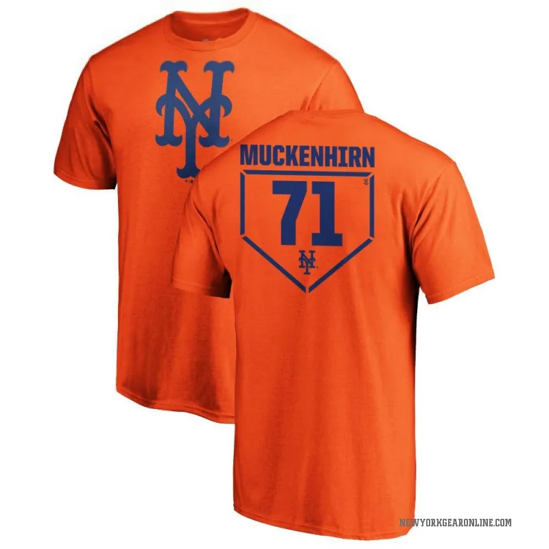 Zach Muckenhirn Youth Orange New York Mets RBI T-Shirt -